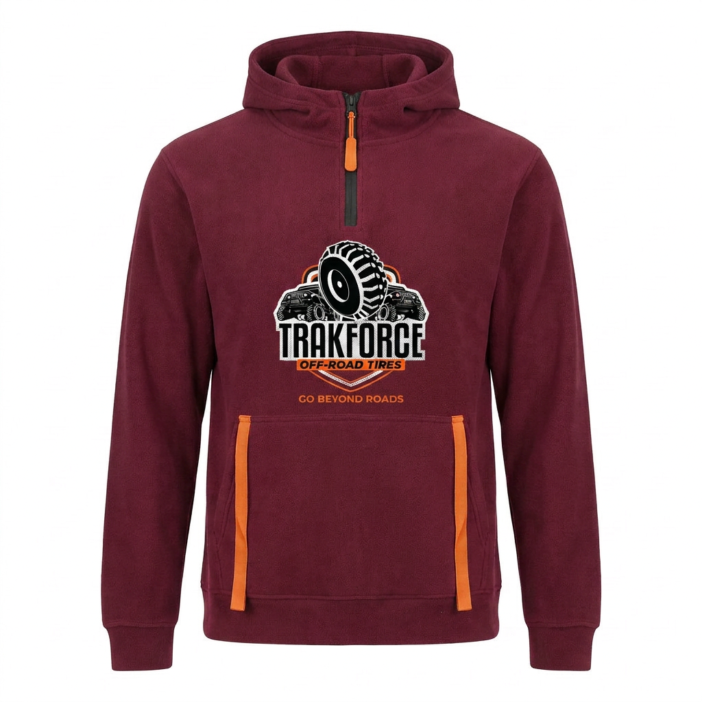 Trakforce Off-Road Hoodie - Burgundy