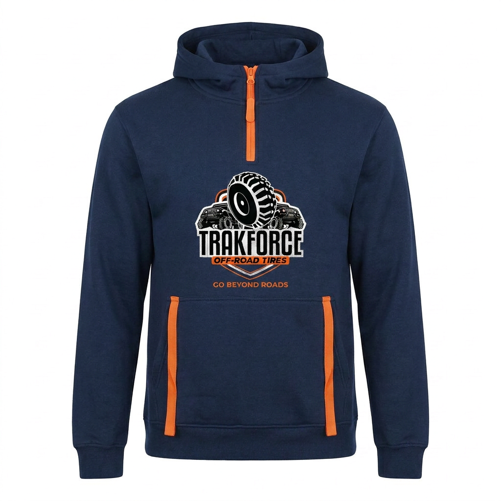 Trakforce Off-Road Hoodie - Navy Blue